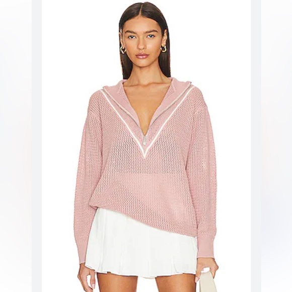 Varley Calva Half-Zip Sweater True Knit - Picture 1 of 7